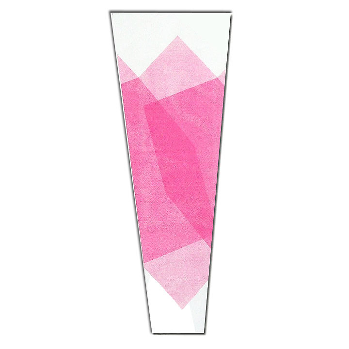 #7219-2-Single Tissue Pink - 2.5" x 18" x 6"